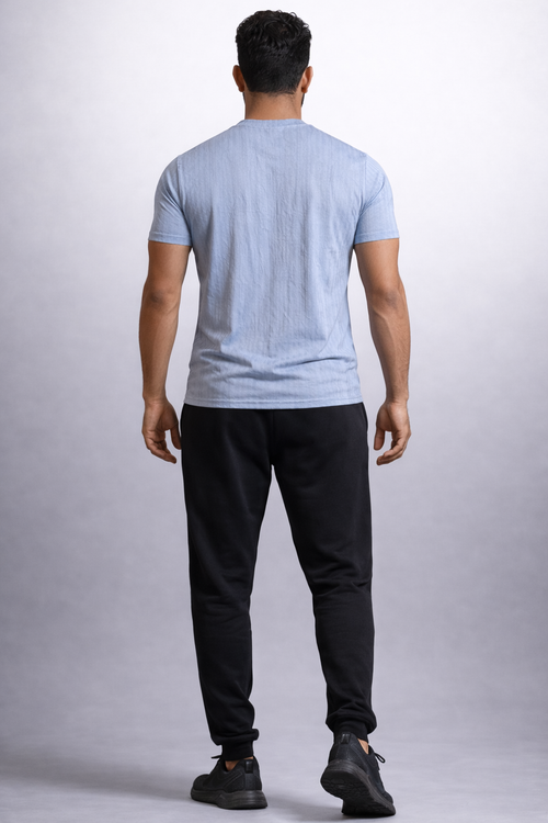 Naofit  Men Anti Odour UPF50 Slim Fit Tshirt — Dark Grey | Gym or Sports